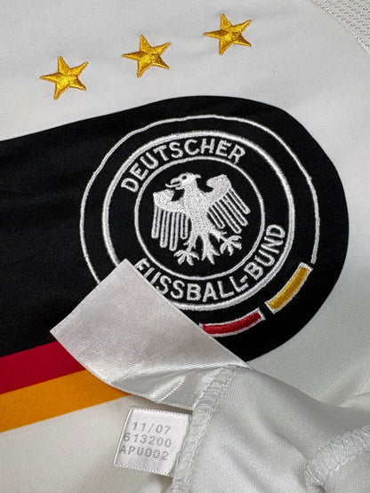 Germany 2008 Home Adidas Football Shirt Medium Schweinsteiger 7
