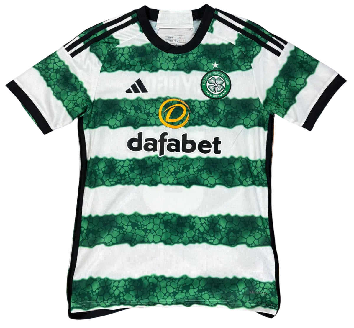 Celtic 2023/24 Home Adidas Football Shirt Small Kyoto 8