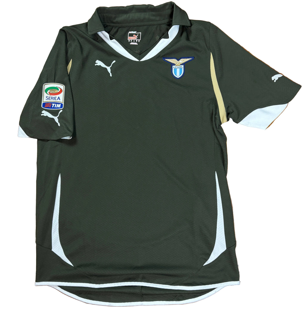 Lazio 2010/11 Away Puma Football Shirt Medium Biava 20