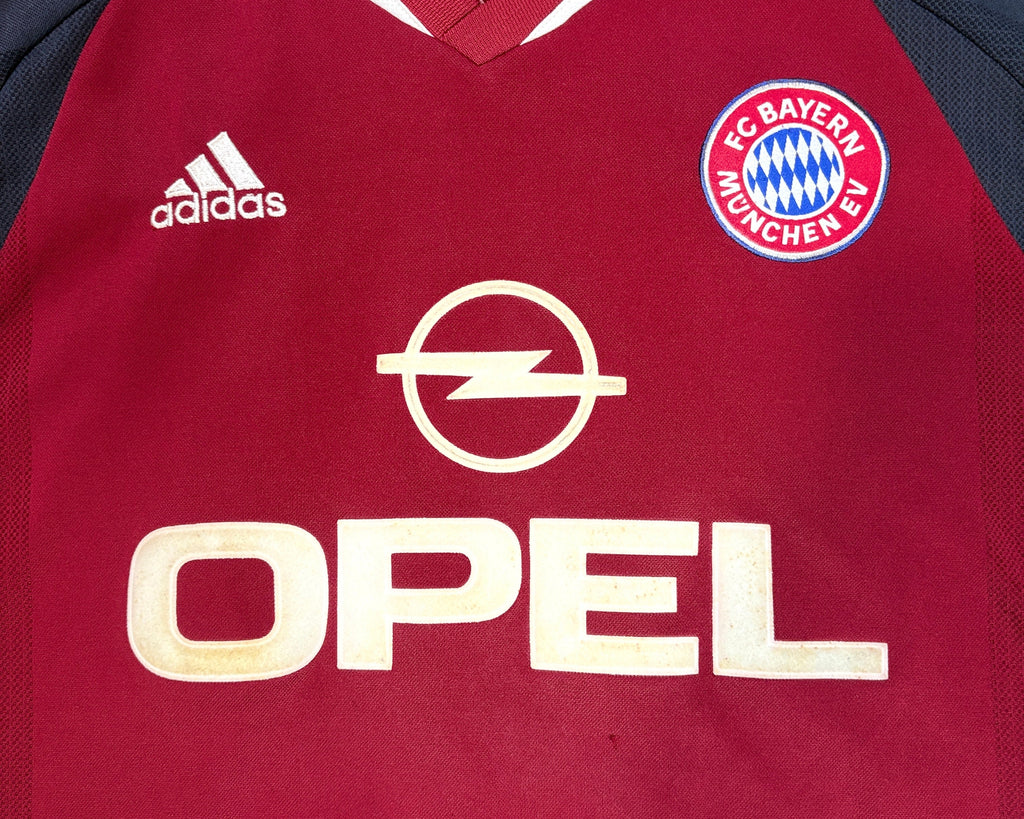 Bayern Munich 2001/02 Home Adidas Football Shirt Extra Large Hargraves 23