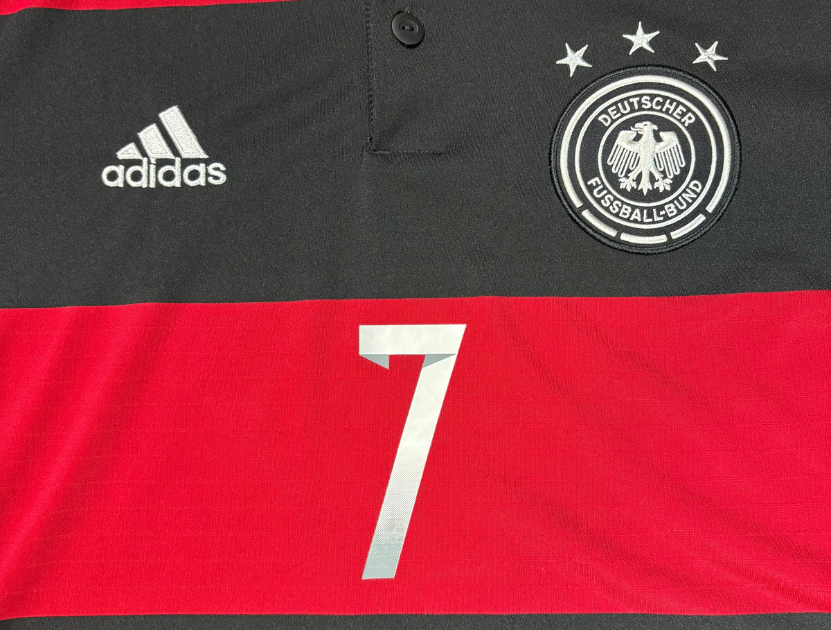Germany 2014/15 Away Adidas Football Shirt Medium Schweinsteiger 7
