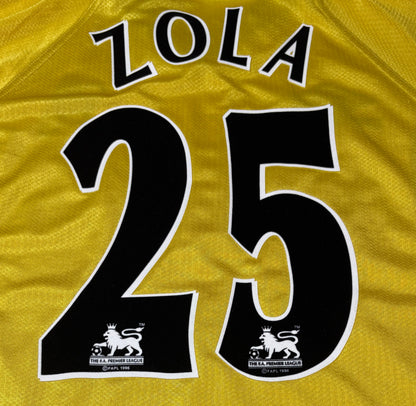 Chelsea 1999/00 Third Umbro Football Shirt Medium Zola 25