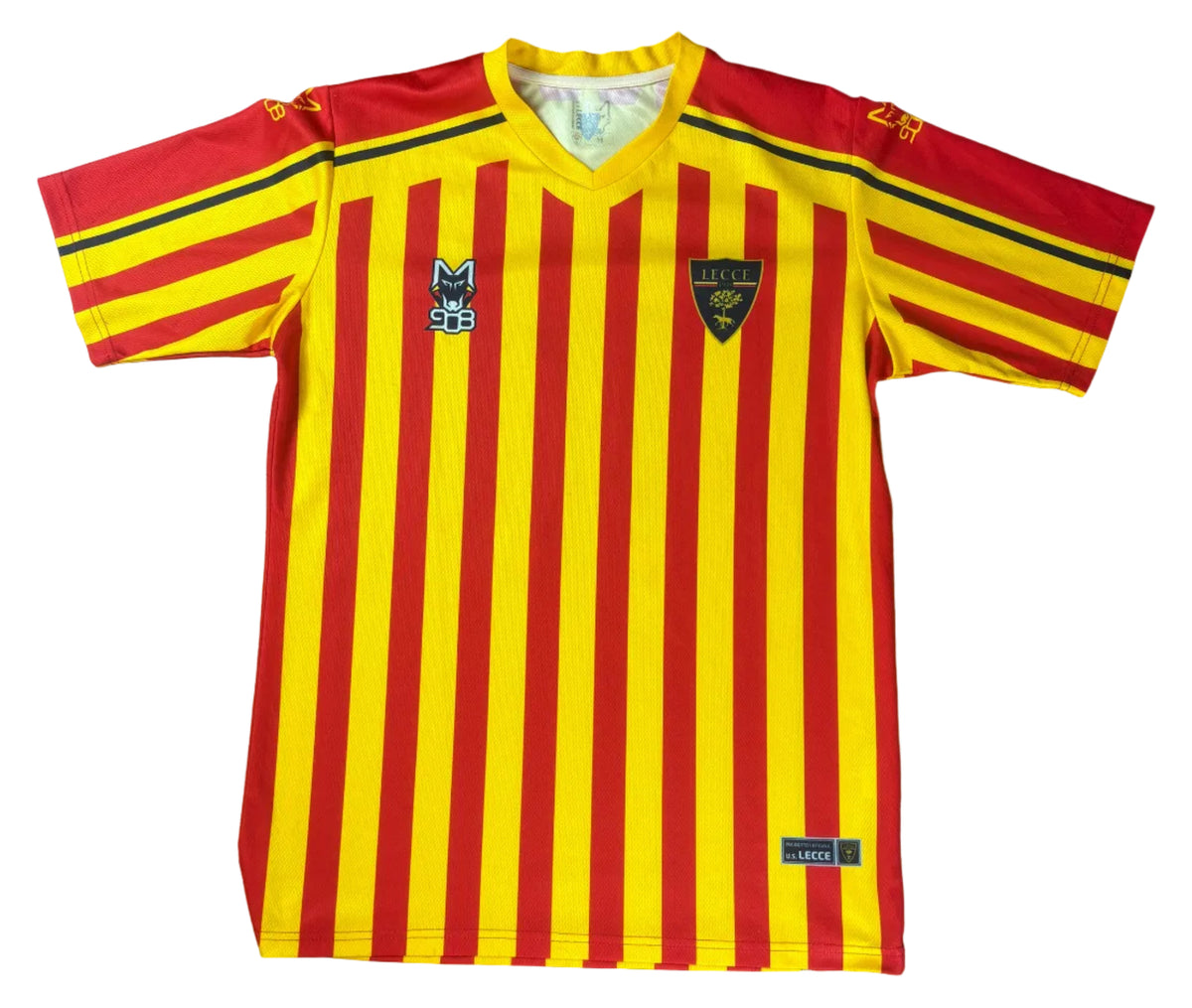 Lecce 2019/20 Home 908 Football Shirt Medium Falco 10