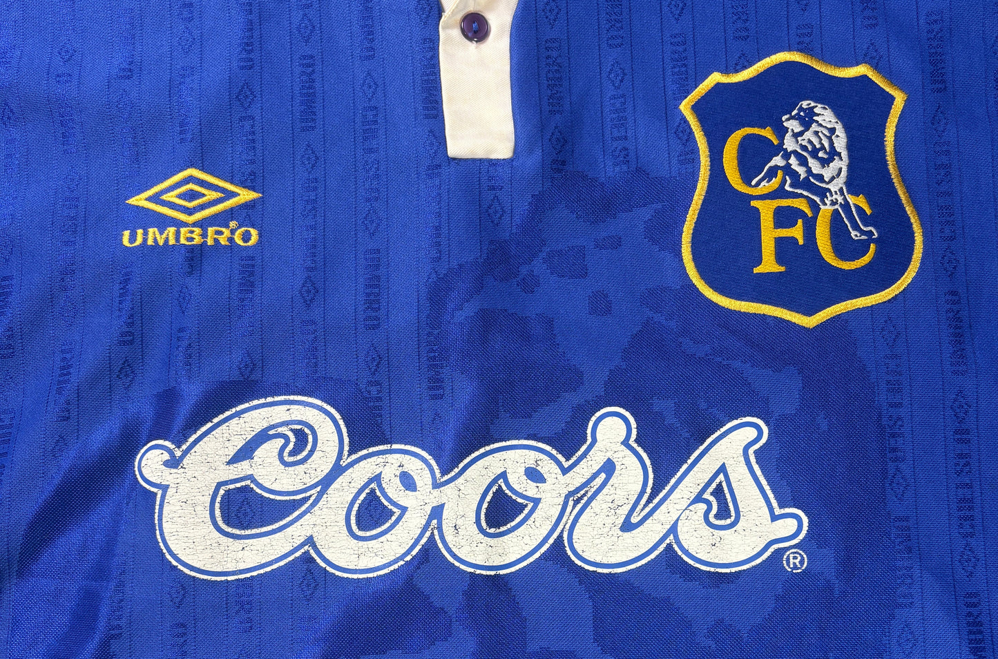 Chelsea 1995/96 Home Umbro Football Shirt Extra Large