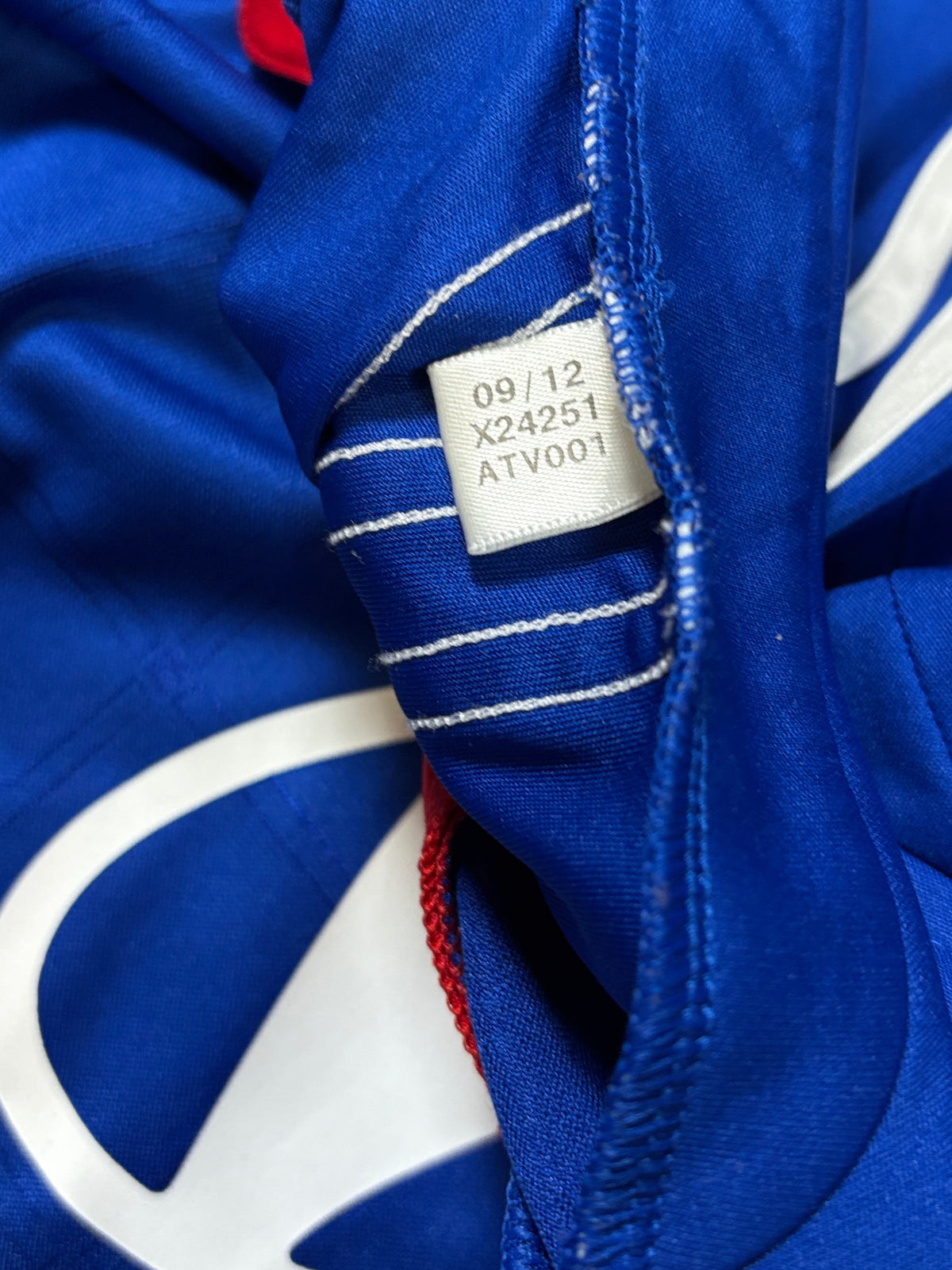 Lyon 2012/13 Away Adidas Football Shirt Extra Large
