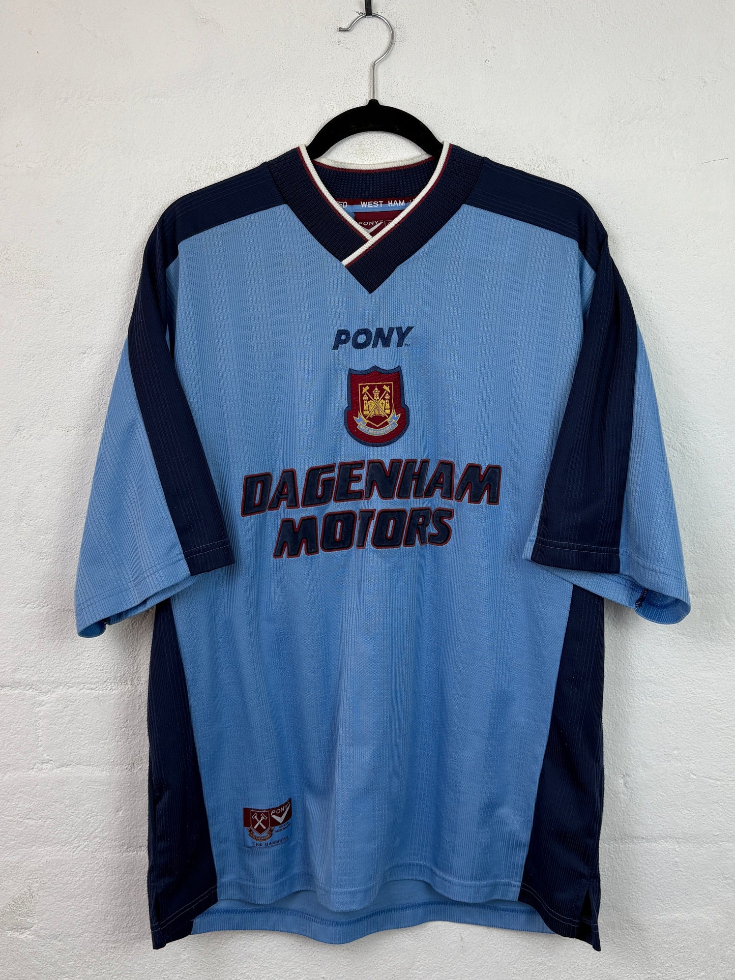 West Ham 1998/99 Third Pony Football Shirt Extra Large