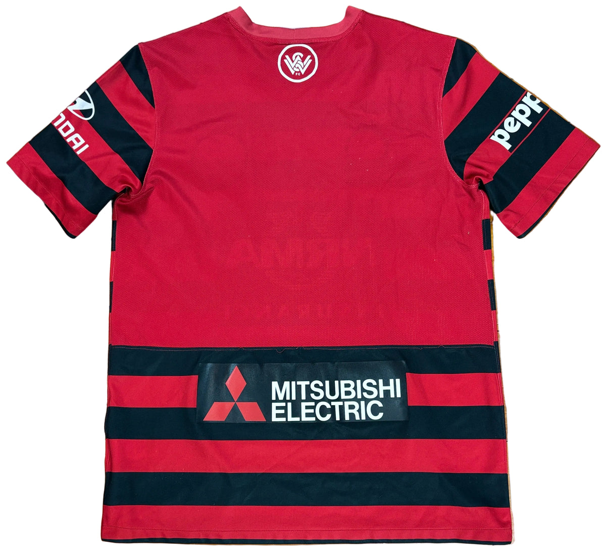 Western Sydney Wanders 2014/15 Home Nike Football Shirt Large