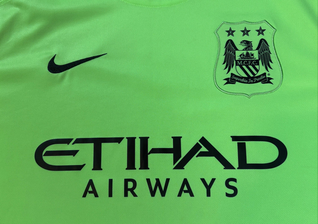 Manchester City 2015/16 Third Nike Football Shirt Large