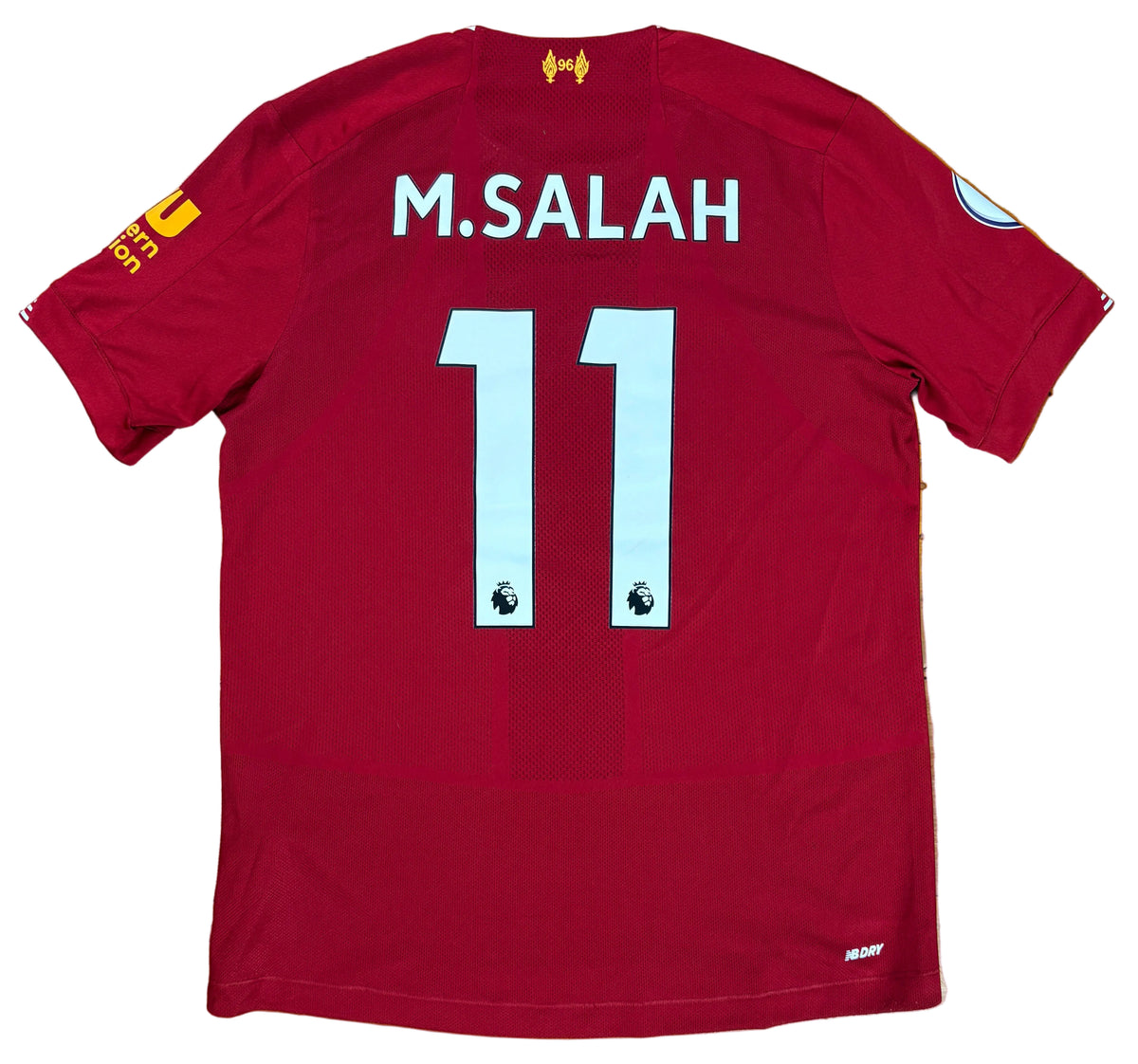Liverpool 2019/20 Home New Balance Football Shirt Small Salah 11