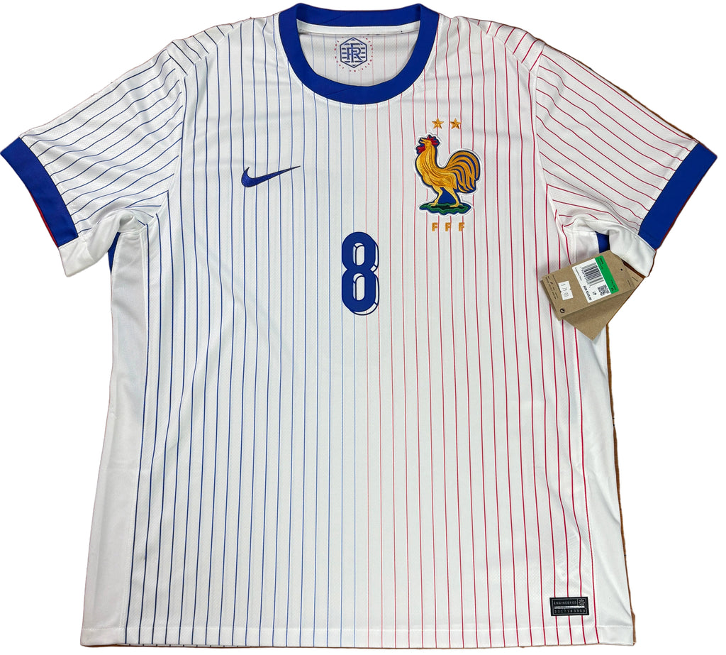 France 2024 Away Nike Football Shirt Extra Large Tchouameni 8