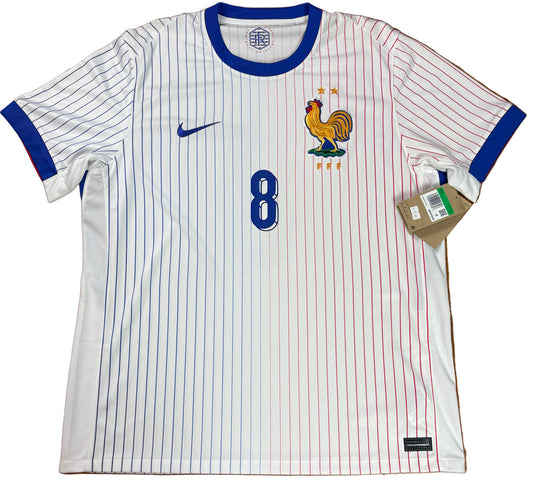 France 2024 Away Nike Football Shirt Extra Large Tchouameni 8