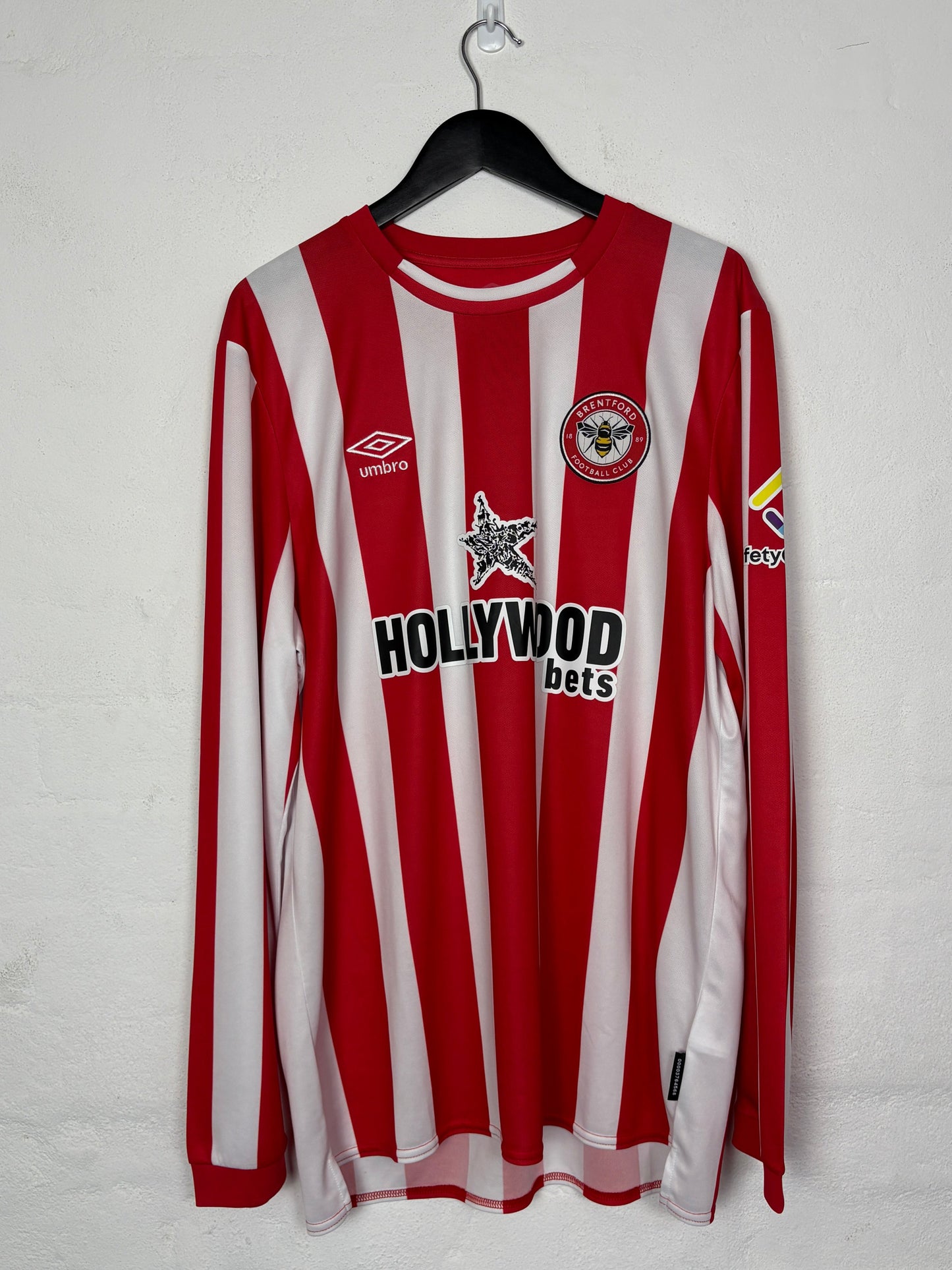 Brentford 2021/23	Home XL (Long Sleeve) Toney 9