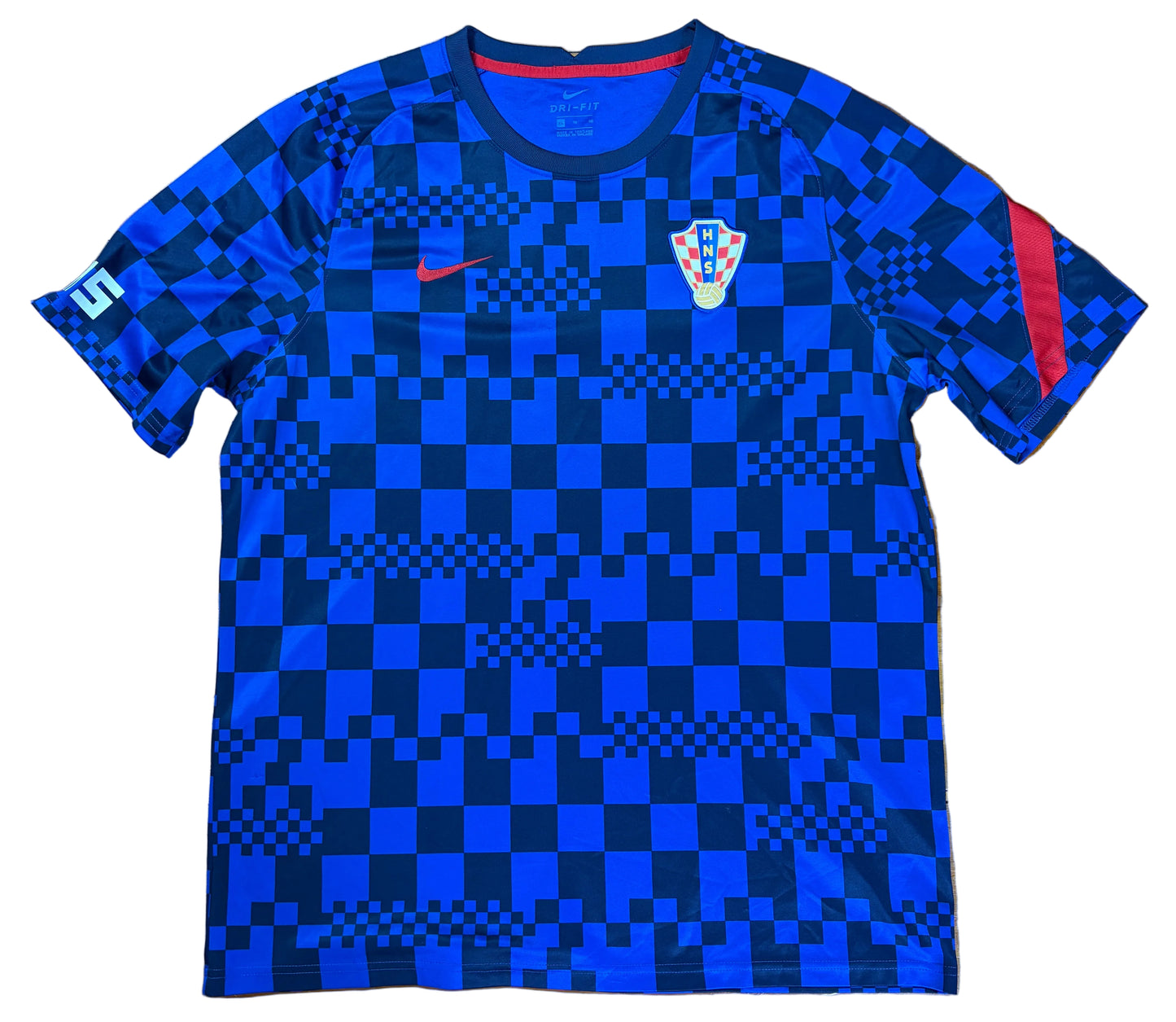 Croatia 2019/20 Prematch Nike Football Shirt Extra Large