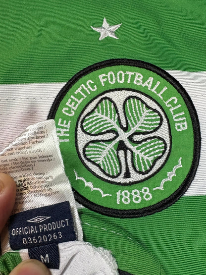 Celtic 2004/05 Home Umbro Football Shirt Medium