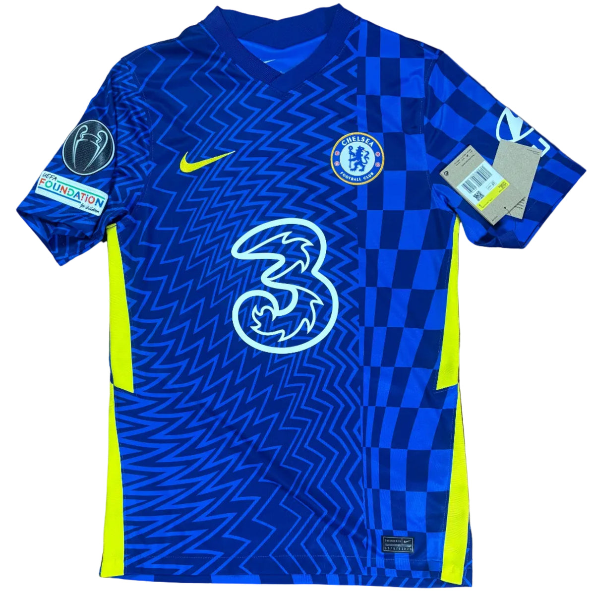 Chelsea 2021/22 Home Nike Football Shirt Small T. Silva 6