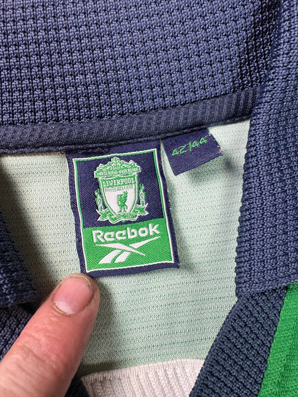 Liverpool 1999/00 Away Reebok Football Shirt Extra Large