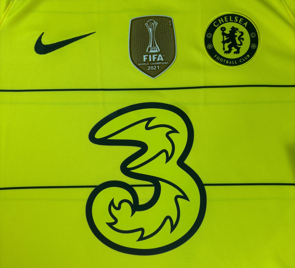 Chelsea 2021/22 Away Nike Football Shirt Medium T. Silva 6