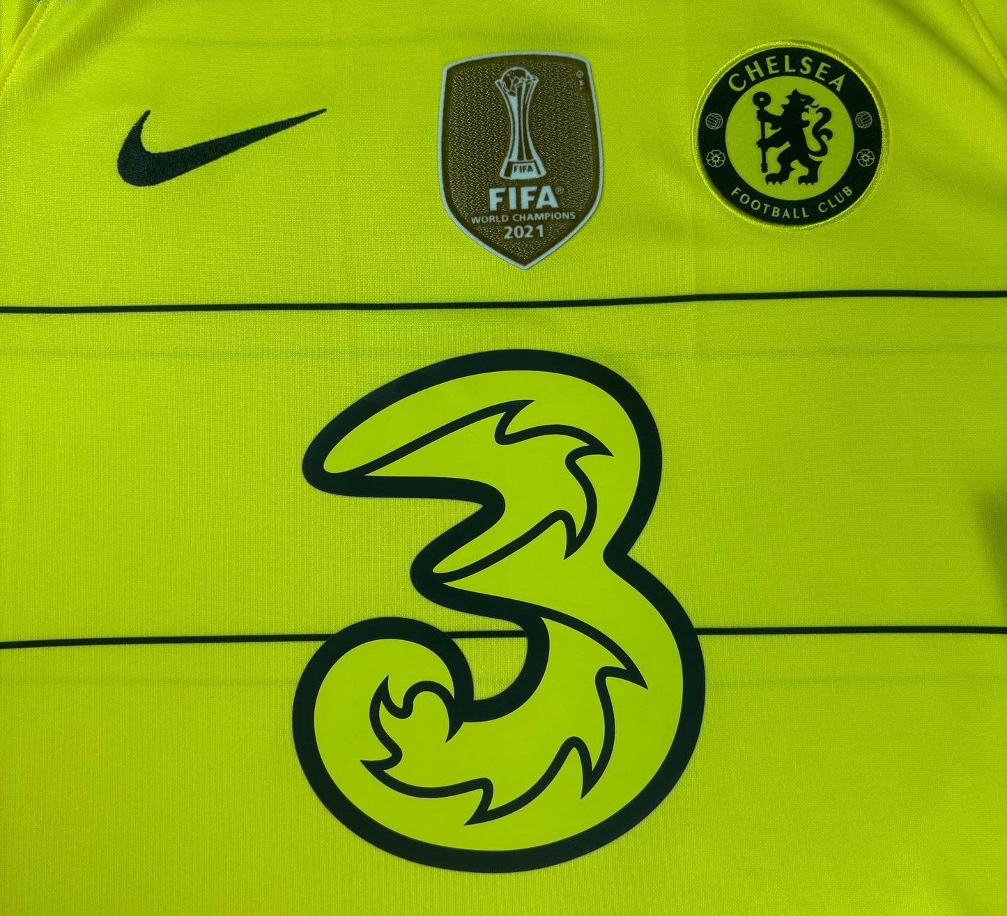 Chelsea 2021/22 Away Nike Football Shirt Medium T. Silva 6