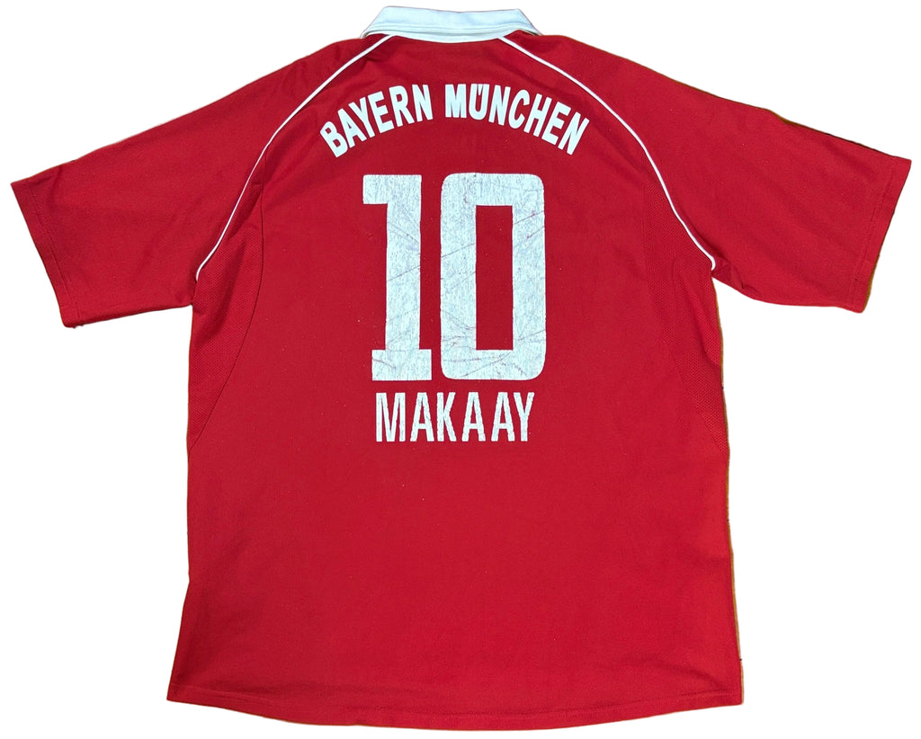 Bayern Munich 2005/06 Home Adidas Football Shirt Extra Large Maakay 10