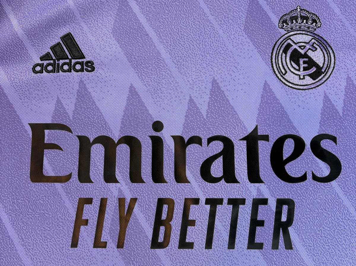 Real Madrid 2023/24 Away Adidas Football Shirt Medium 20