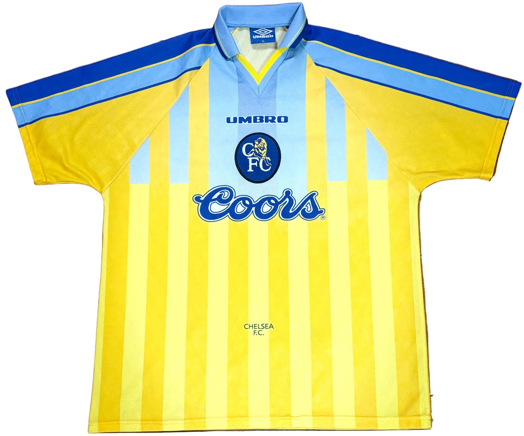 Chelsea 1996/97 Away Umbro Football Shirt Extra Large