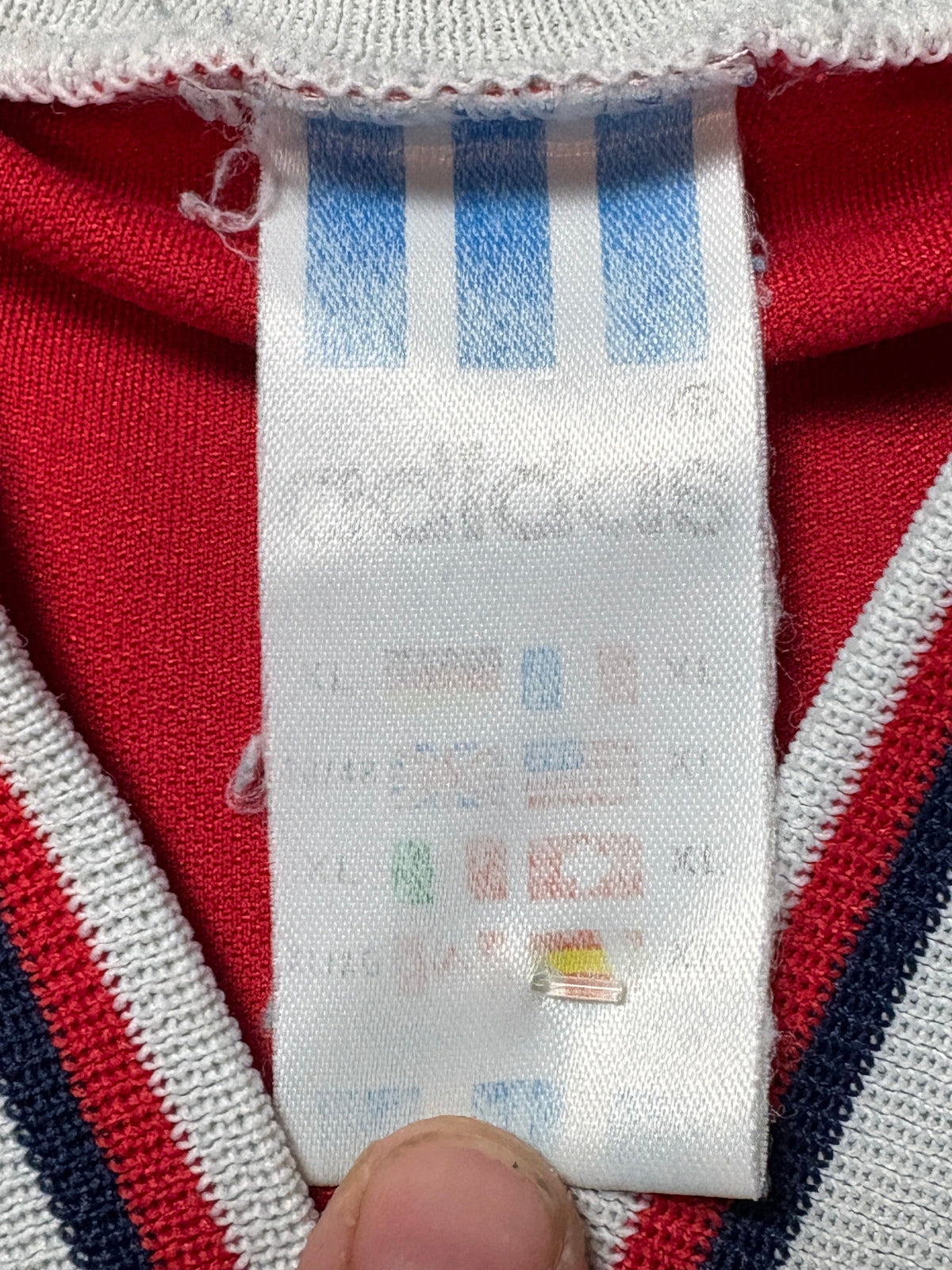 Arsenal 1992/93 Home Adidas Football Shirt Extra Large