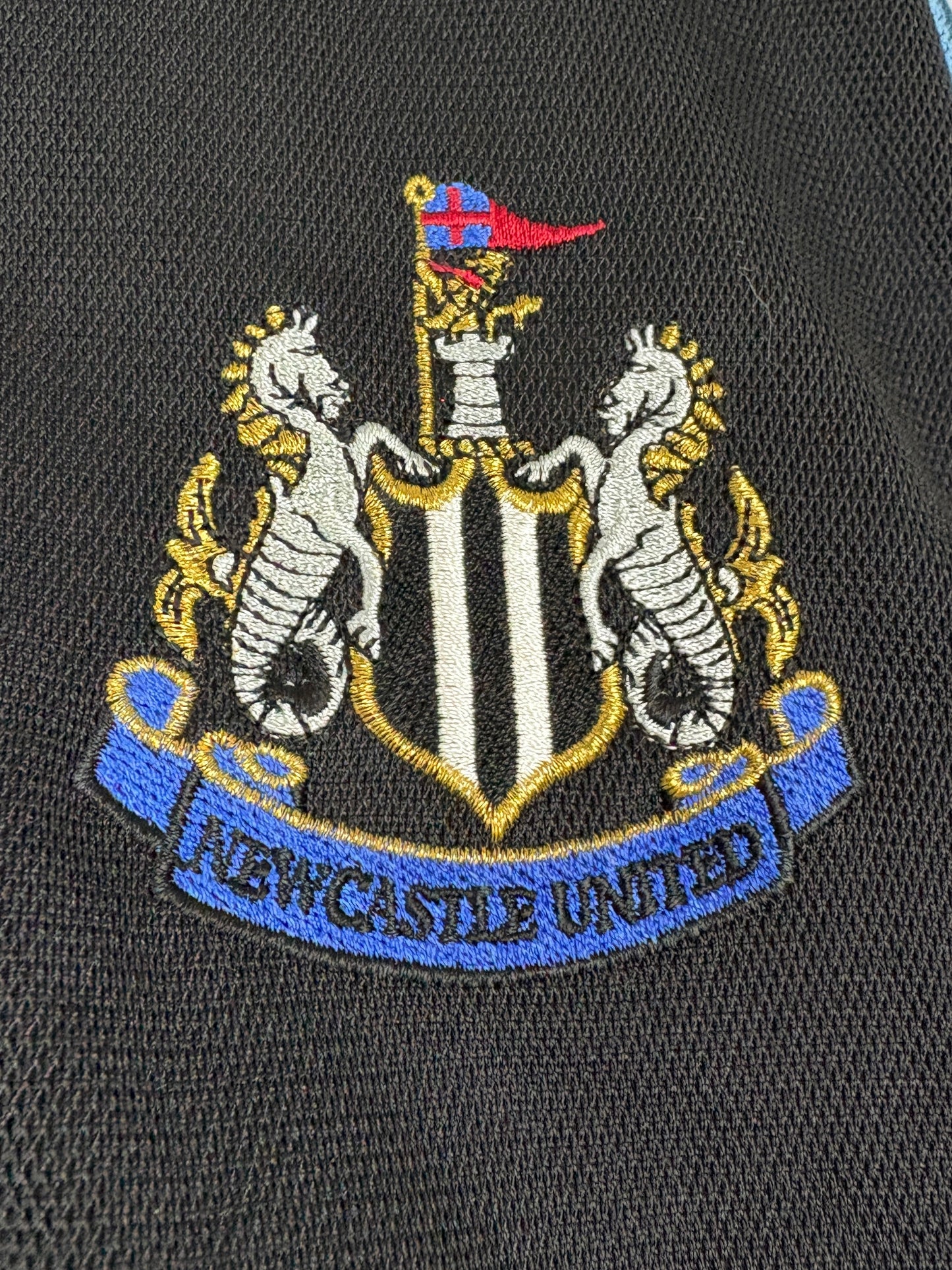 Newcastle 2000/01 Away Adidas Football Shirt M Shearer 9