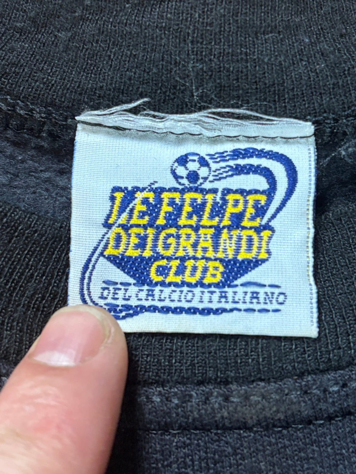 Inter Milan 90's Felpe Football Shirt Small