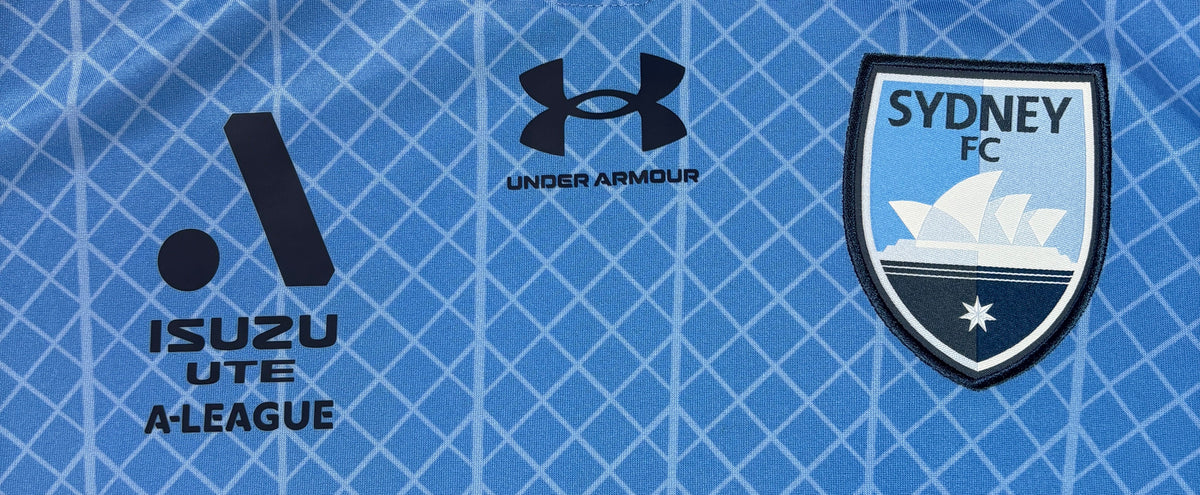 Sydney Fc 2024 Home Under Armour Football Shirt Large Glasson 19