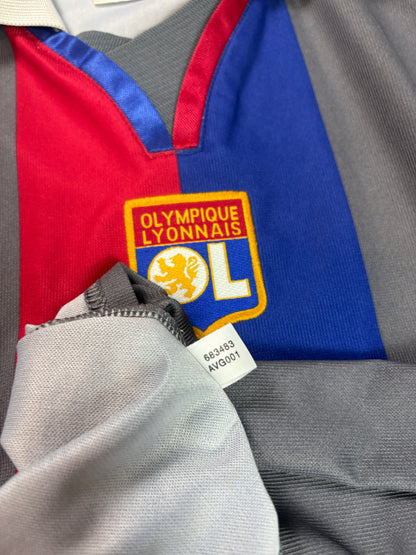 Lyon 2001/02 Home Adidas Football Shirt Extra Large