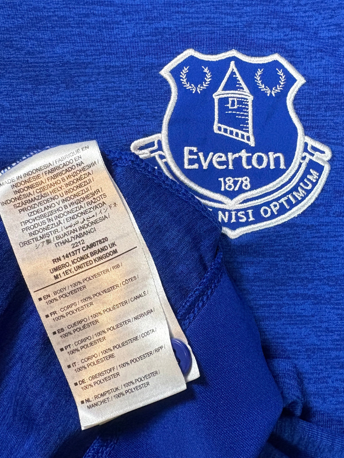 Everton 2018/19 Home Umbro Football Shirt Extra Large Sigurdsson 10