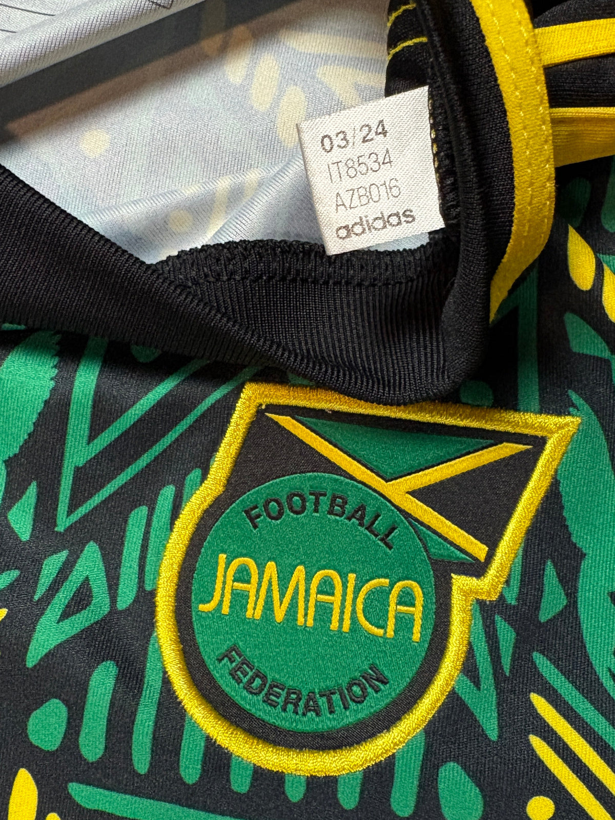 Jamacia 2023/24 Home Adidas Football Shirt Medium