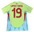 Spain 2024 Away Adidas Football Shirt Small Yamal 19