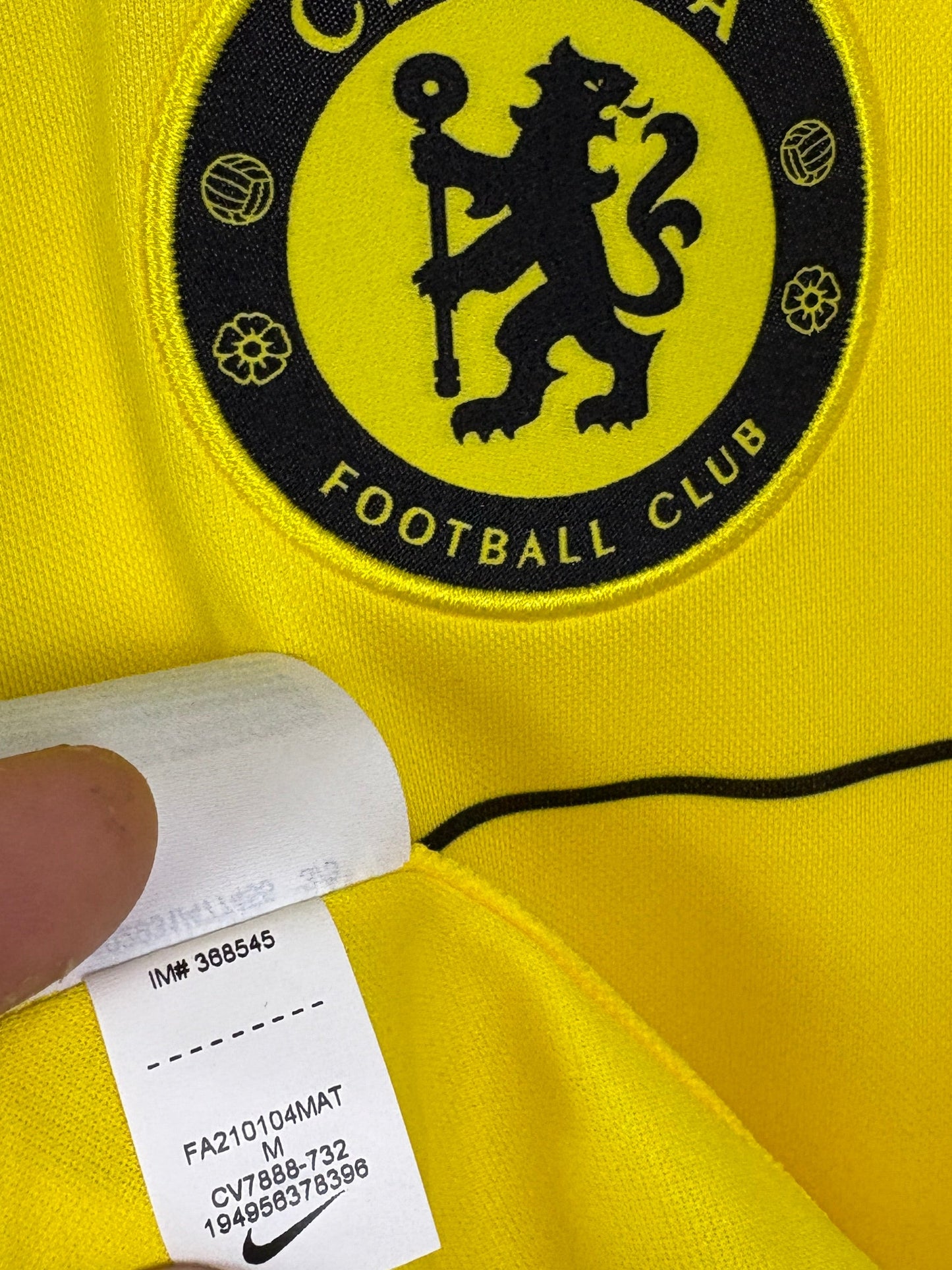 Chelsea 2021/22 Away Nike Football Shirt M T. Silva 6