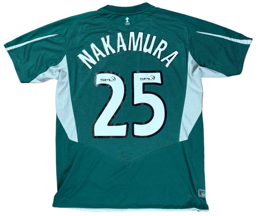 Celtic 2004/05 Away Umbro Football Shirt Large Nakamura 25