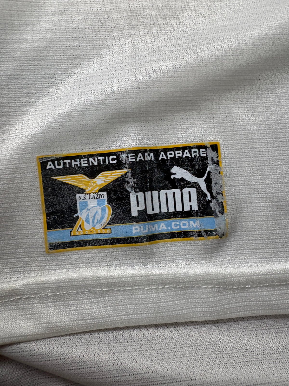 Lazio 1999/00 Home Puma Football Shirt Small
