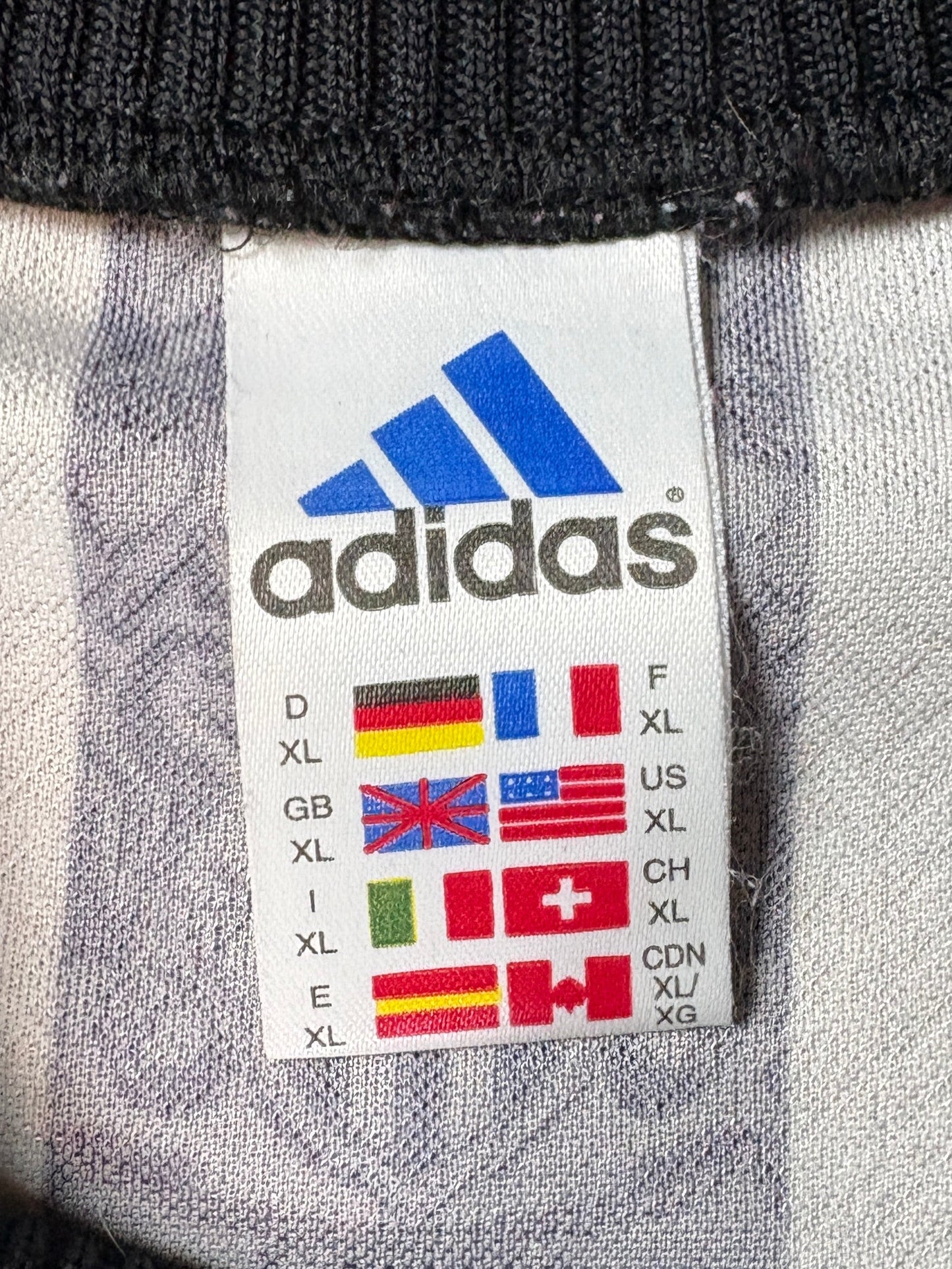 Newcastle United 1998/99 Home Adidas Football Shirt Extra Large