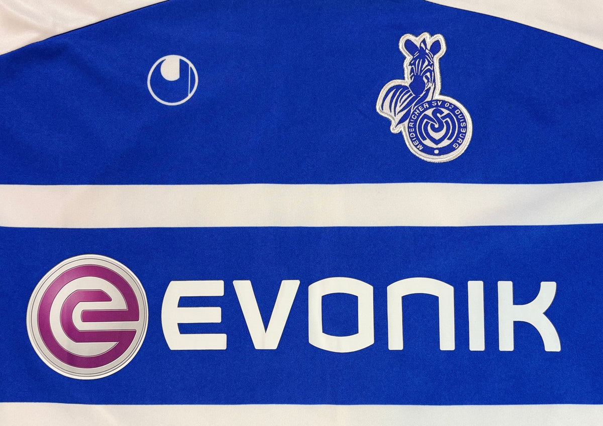 MSV Duisburg 2008/09 Home Football Shirt XXL Veigneau 28