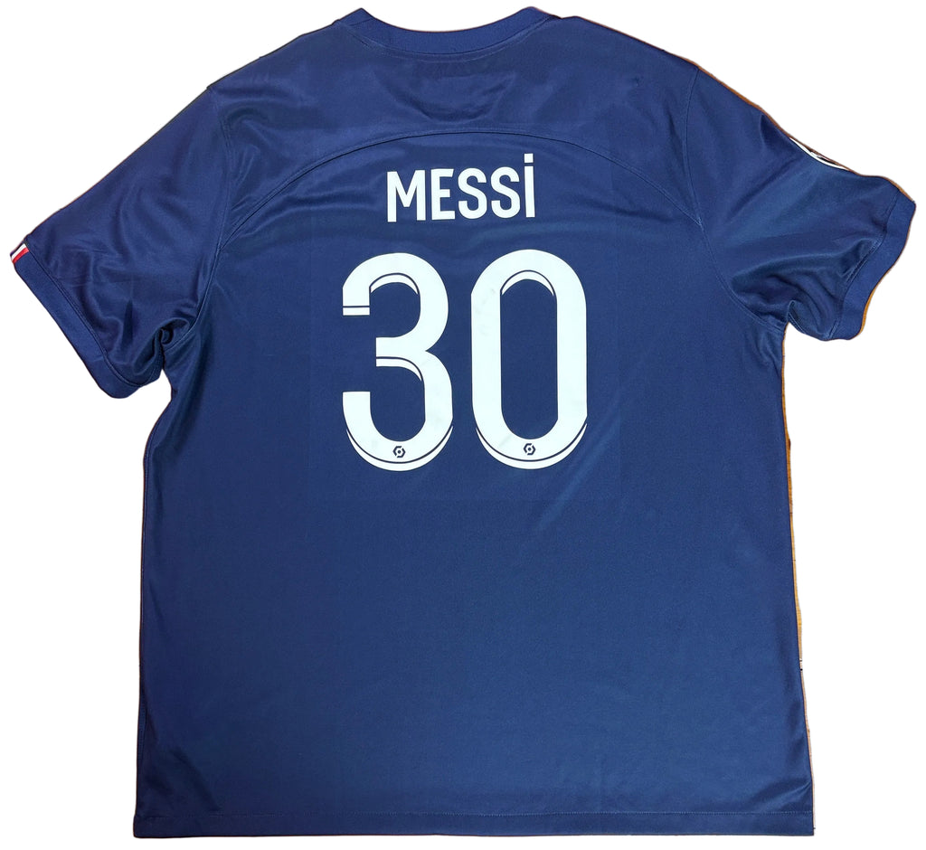 PSG 2022/23 Home Nike Football Shirt XXL Messi 30