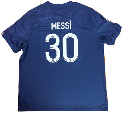 PSG 2022/23 Home Nike Football Shirt XXL Messi 30