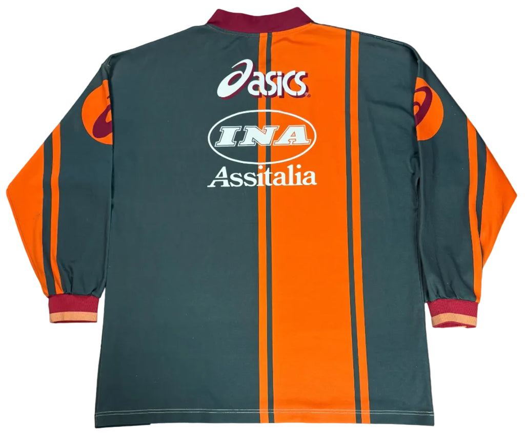 As Roma 1996/97 Training Asics Football Shirt Extra Large