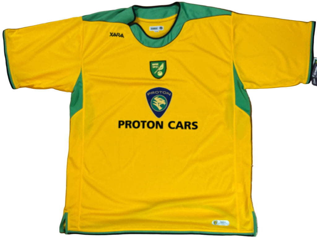 Norwich 2003/04 Home Xara Football Shirt XXXL