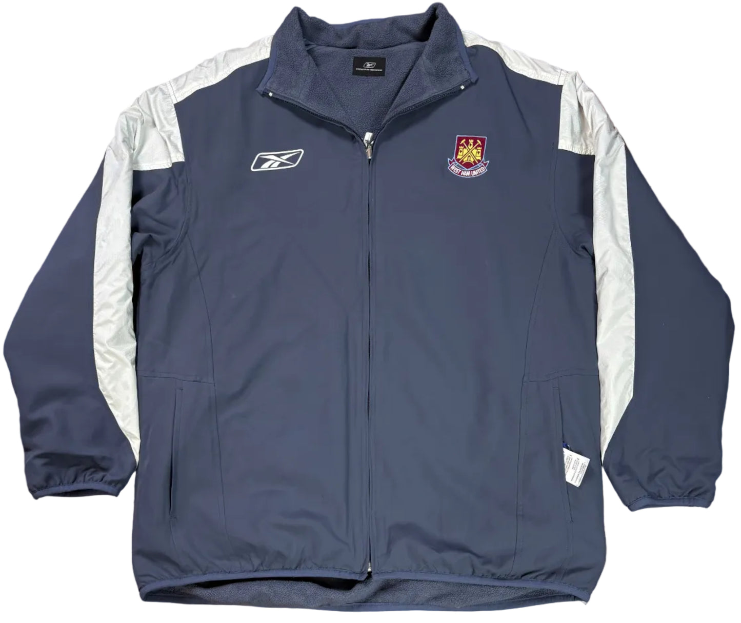 West Ham 2005/07 Jacket Reebok Football Jacket Extra Large