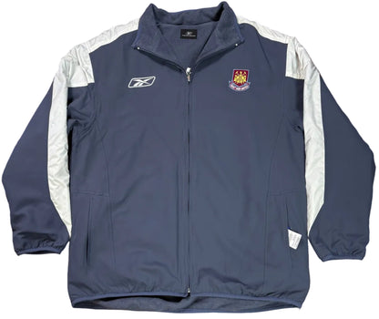 West Ham 2005/07 Jacket Reebok Football Jacket Extra Large