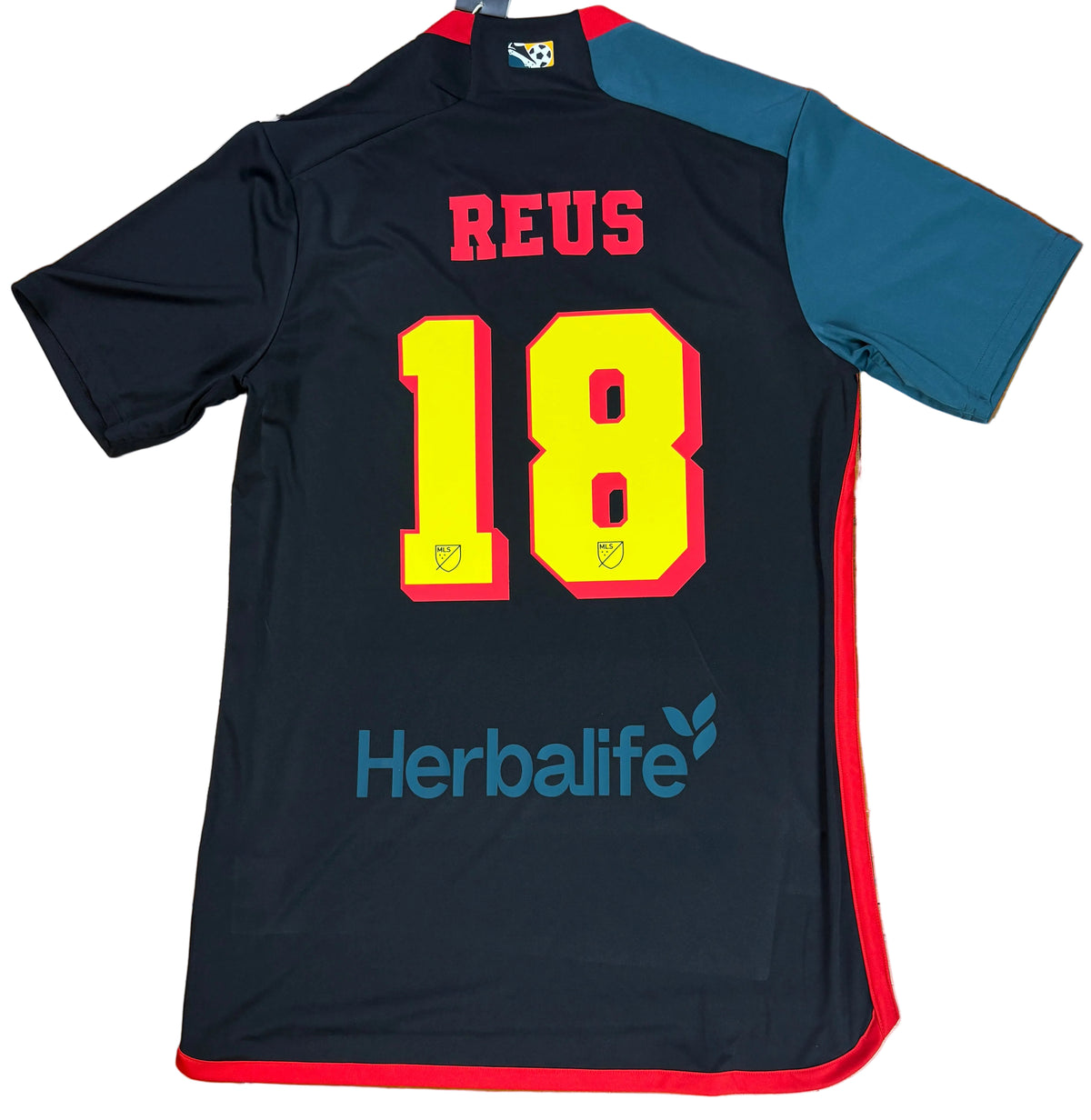 La Galaxy 2024 Third Adidas Football Shirt Medium Reus 18