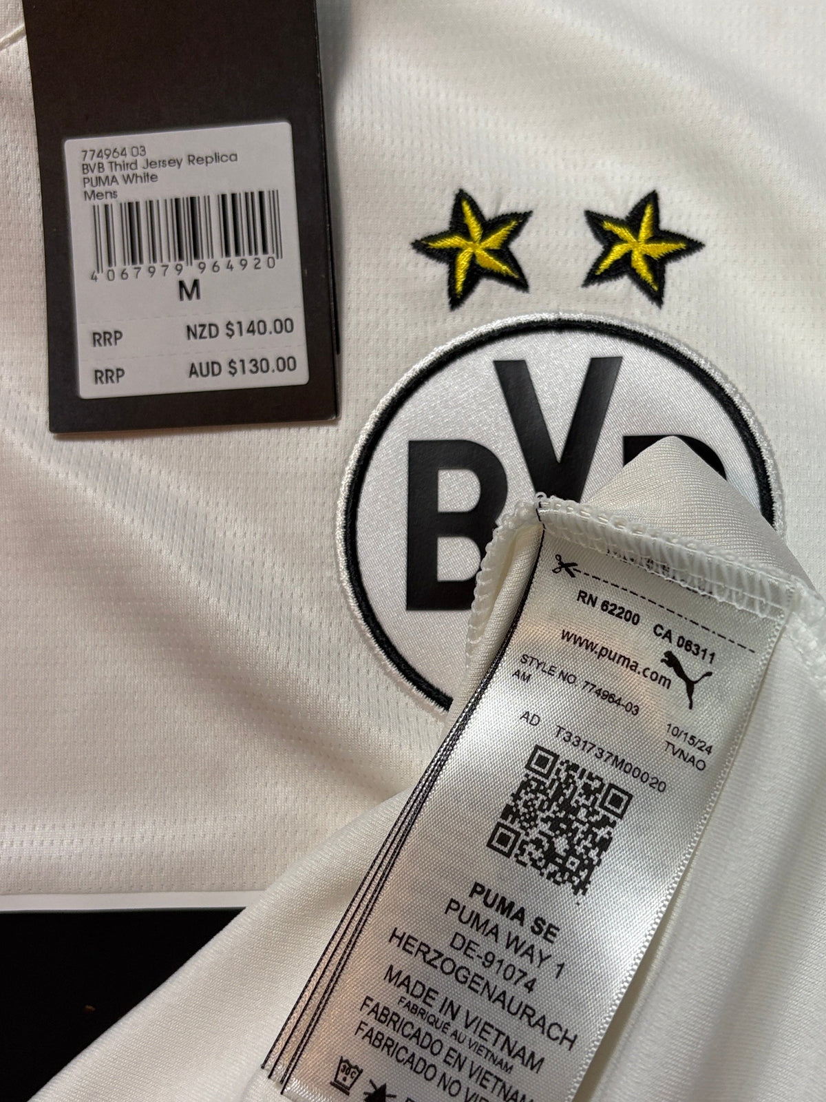 Dortmund 2024/25 Third Puma Football Shirt Medium