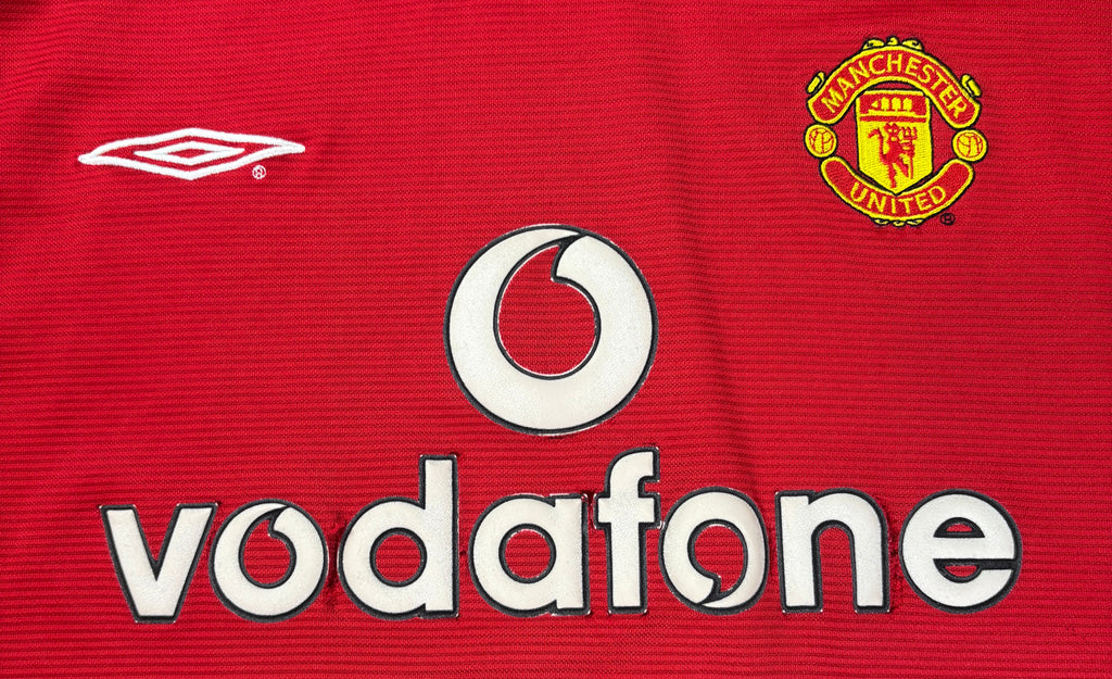 Manchester United 2000/01 Home Umbro Football Shirt Extra Large