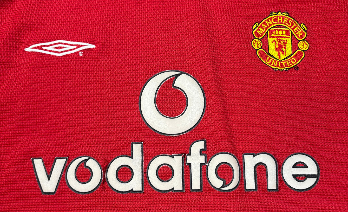 Manchester United 2000/01 Home Umbro Football Shirt Extra Large