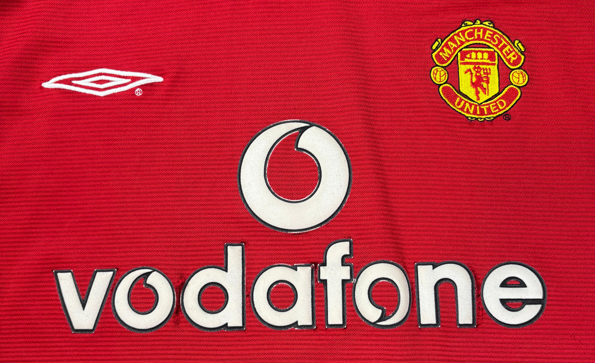Manchester United 2000/01 Home Umbro Football Shirt Extra Large