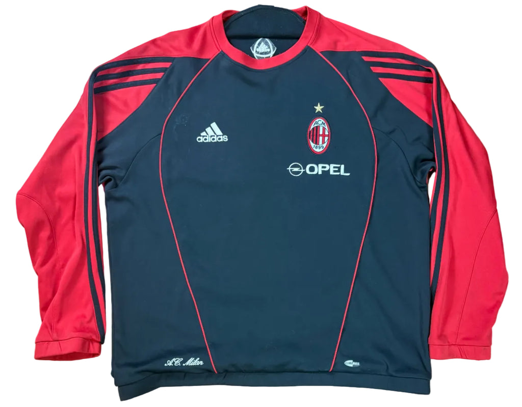 Ac Milan 2004/05 Jacket Adidas Football Jacket Large